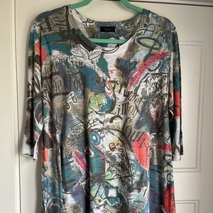 Inoah 3/4 sleeve top